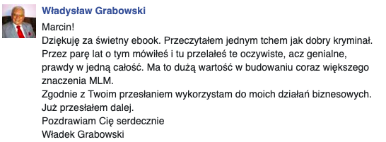 opinia Władek Grabowski